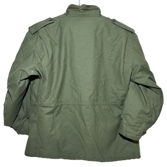 Alpha Industries M-65 Field Jacket XL Reg OG107 Green w/ Liner Vietnam USGI EUC - Picture 7 of 16